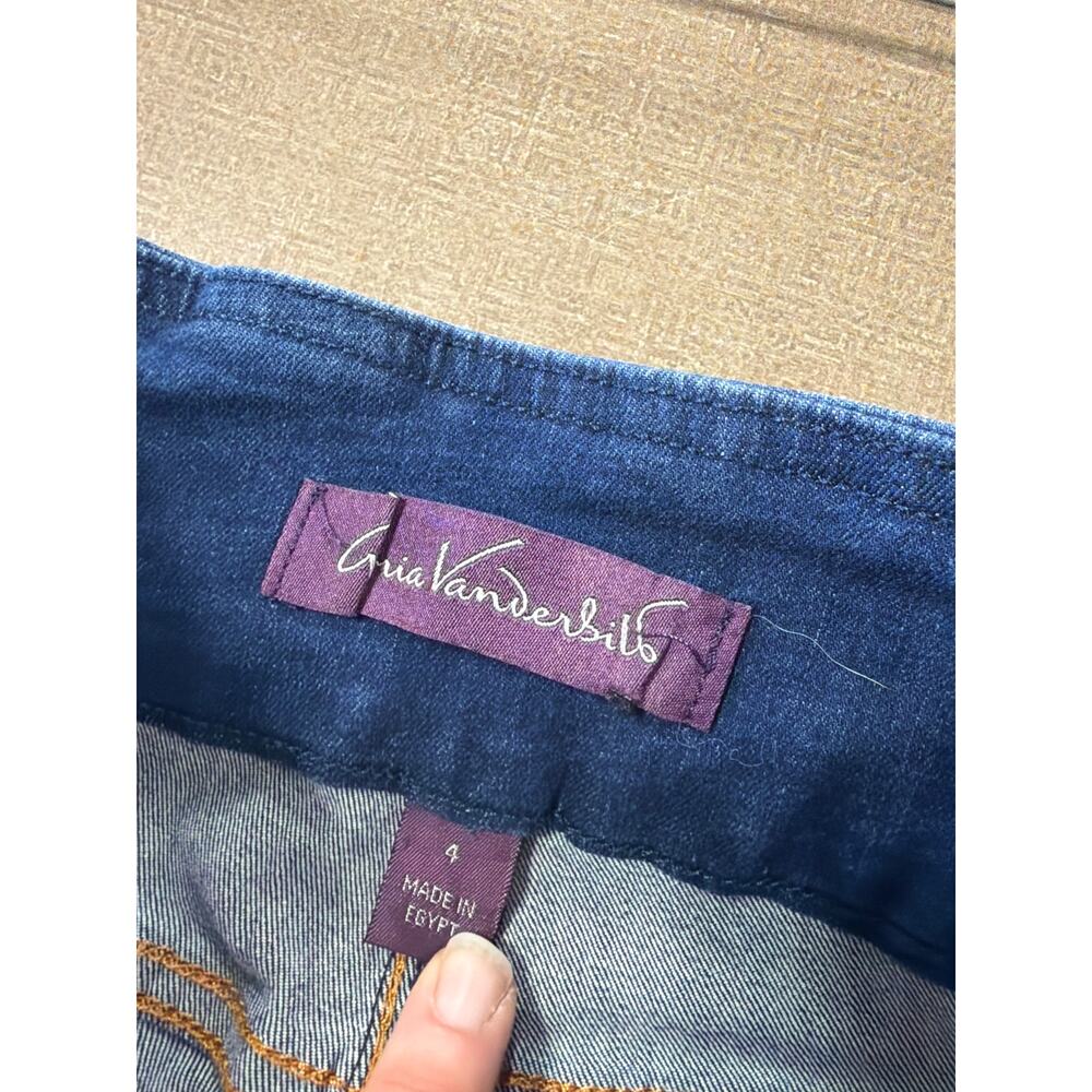 Gloria Vanderbuilt Amanda Pull On Jeans women's size 4 - Picture 4 of 5